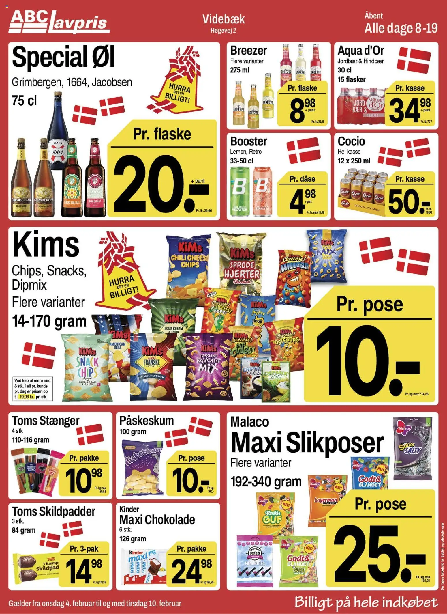 Abc Lavpris tilbudsavis – gyldig fra 04.02.2026 | Side: 12