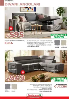 Anteprima del volantino Conforama Divani catalogo valido a partire dal 11.02.2026 | Pagina: 22 | Prodotti: Divano angolare, Contenitore, Divano