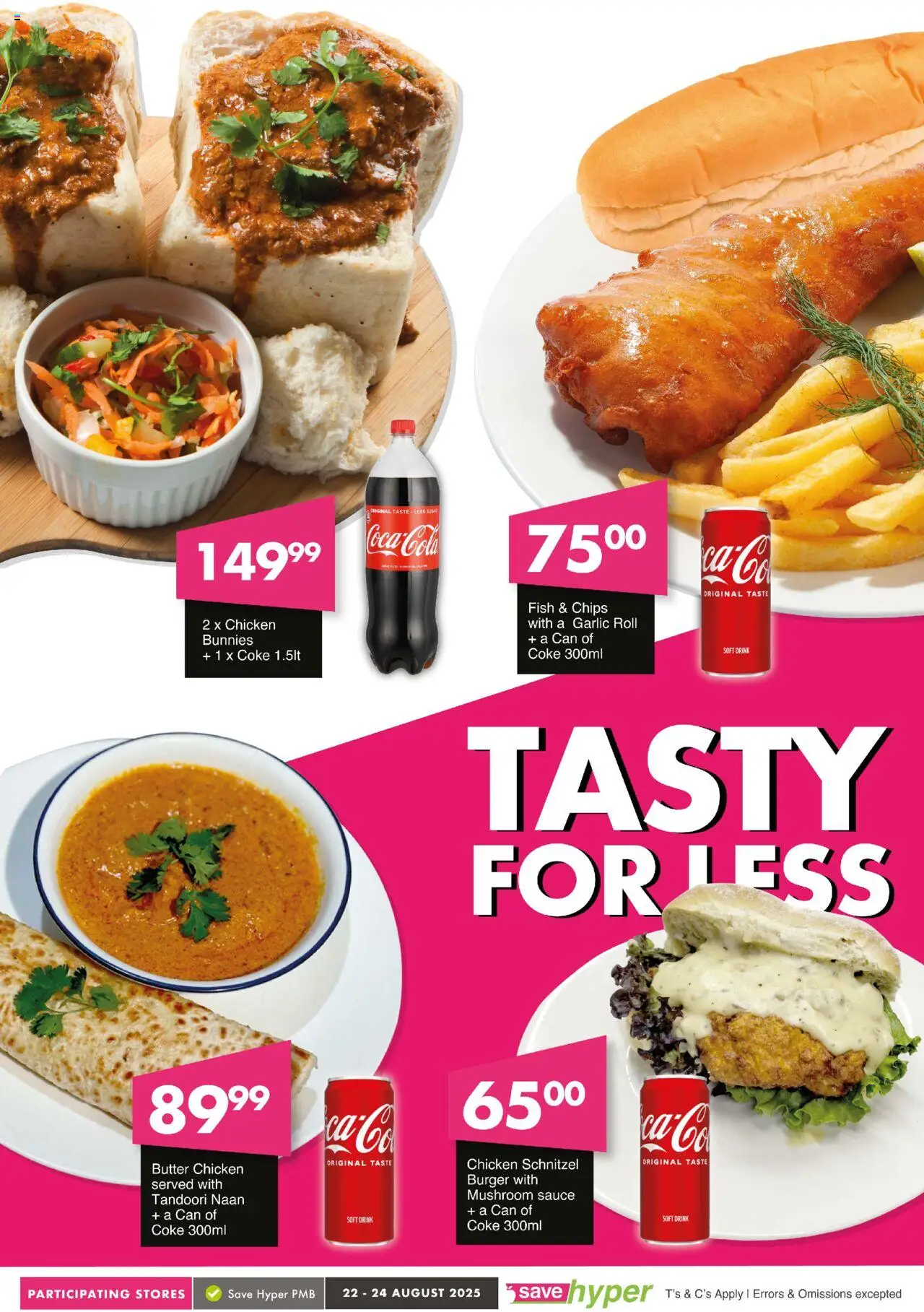 Save - Weekend Wow │ valid from 22.08.2025 | Page: 9 | Products: Coke, Chicken, Chips, Sugar