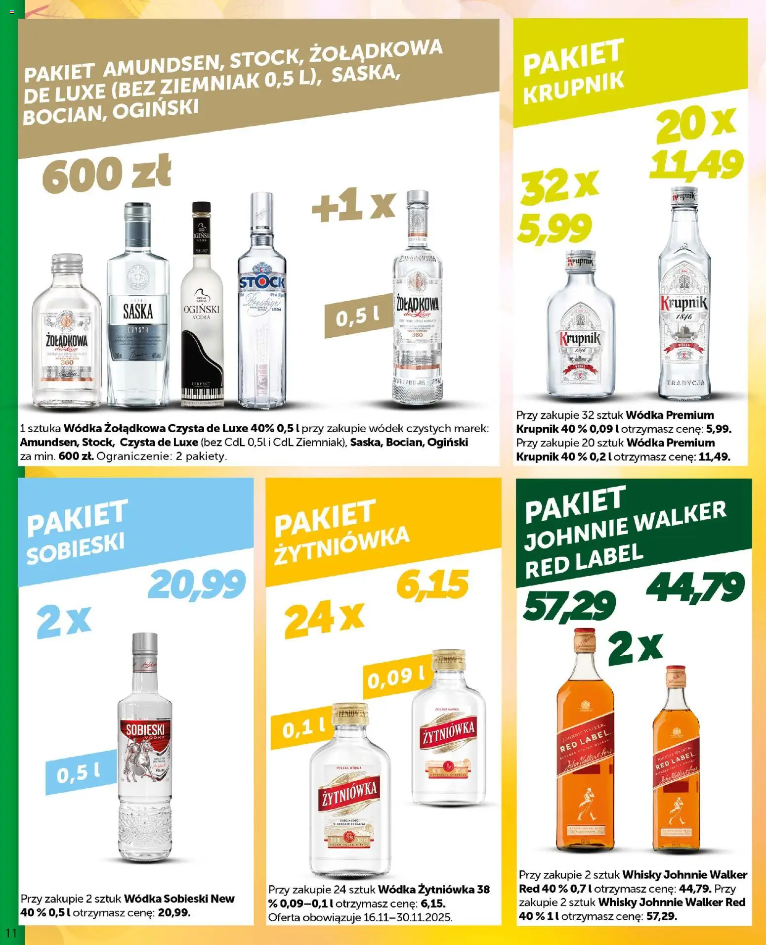 Eurocash Gazetka - Katalog Alkoholowy C&C od 01.11.2025 | Strona: 11