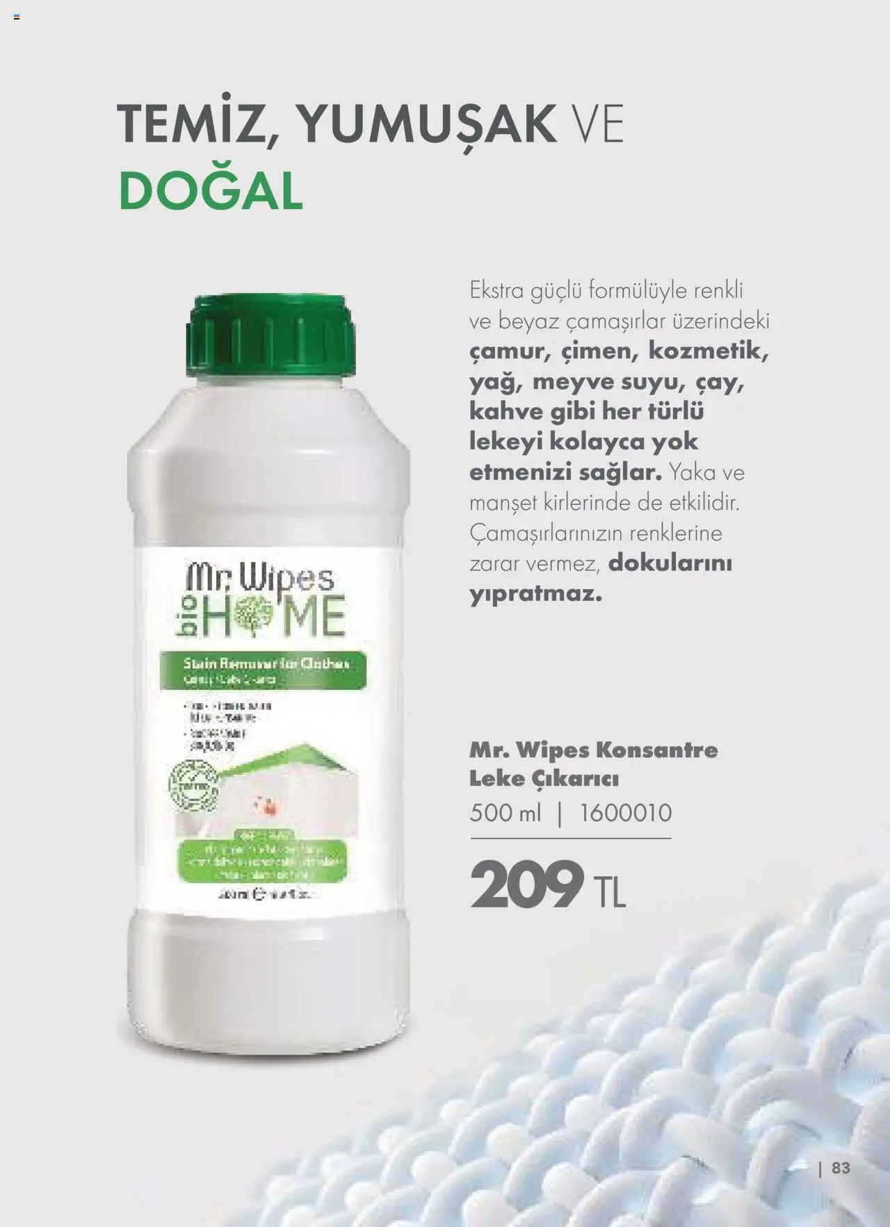 Farmasi Katalog - 01.06.2025 tarihinden itibaren geçerlidir | Sayfa: 83 | Ürünler: Leke çıkarıcı, Kahve, Meyve