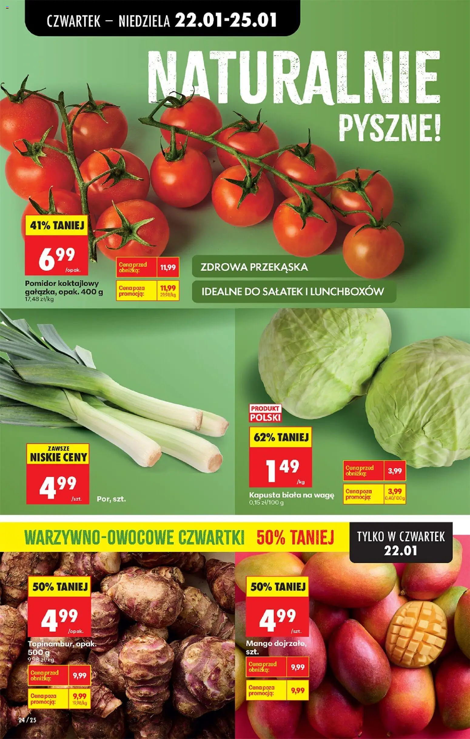 Biedronka gazetka - Oferta w tym tygodniu od 22.01.2026 | Strona: 28 | Produkty: Cytryna