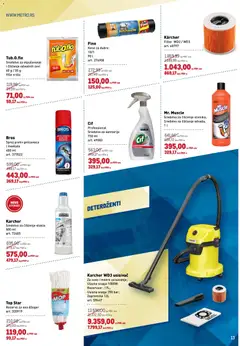 Metro katalog  - pregled Metro kataloga - važi od 16.04.2026 | Strana: 13 | Proizvode: Usisivač
