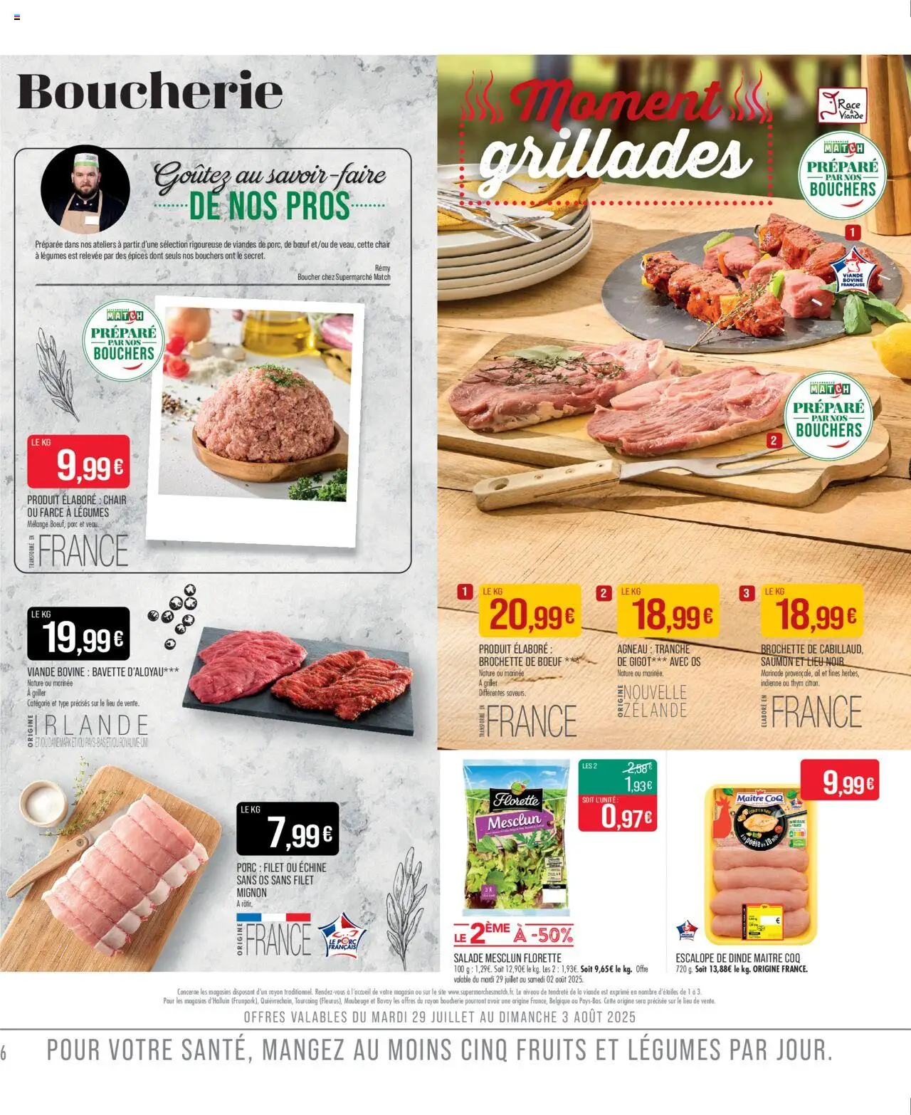  | Page: 6 | Produits: Poêle, Agneau, Viande bovine bavette, Viande bovine