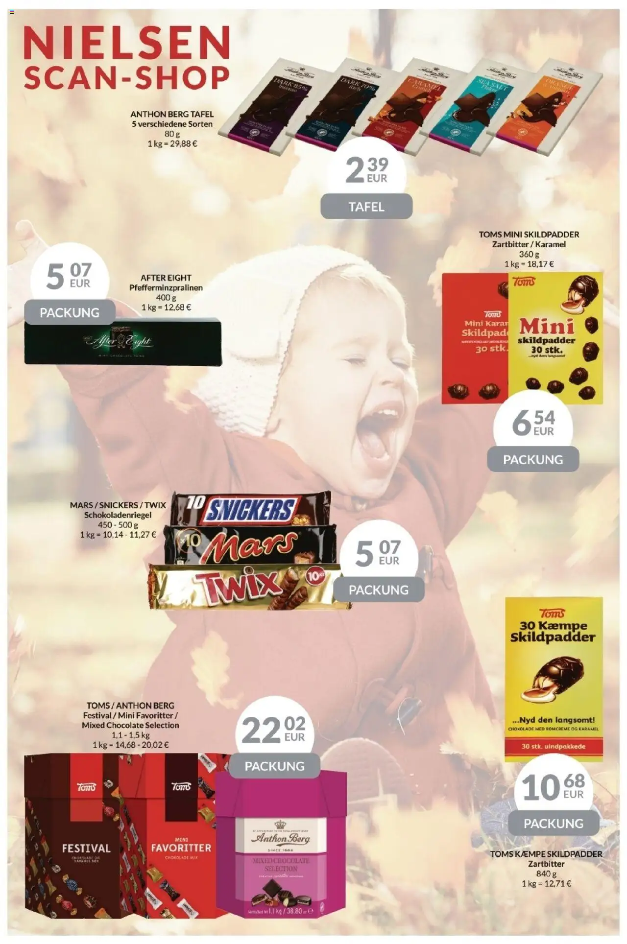 Nielsen Discount tilbudsavis – gyldig fra 03.10.2025 | Side: 4 | Produkter: Chokolade, Salt