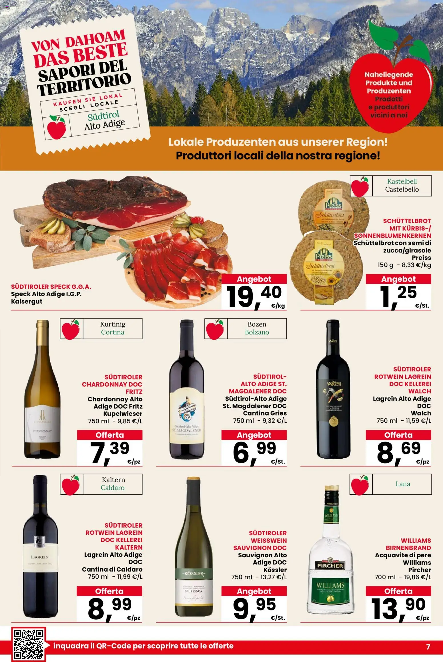 Volantino Despar del 22.01.2026 | Pagina: 7 | Prodotti: Speck