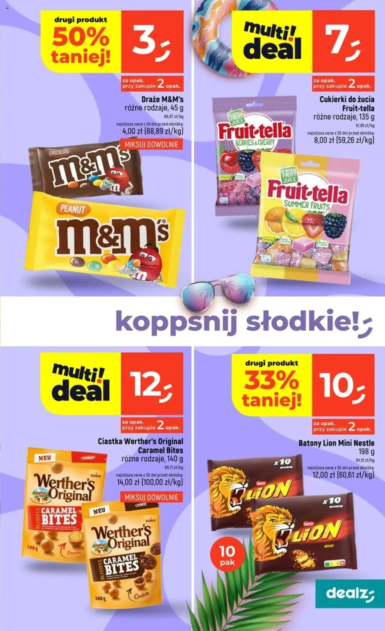 Dealz Gazetka od 31.07.2025 | Strona: 11 | Produkty: M&M's, Cukierki, Ciastka