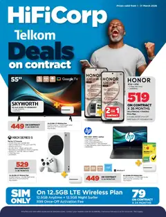 HiFi Corp specials catalogue – valid from 01.03.2026