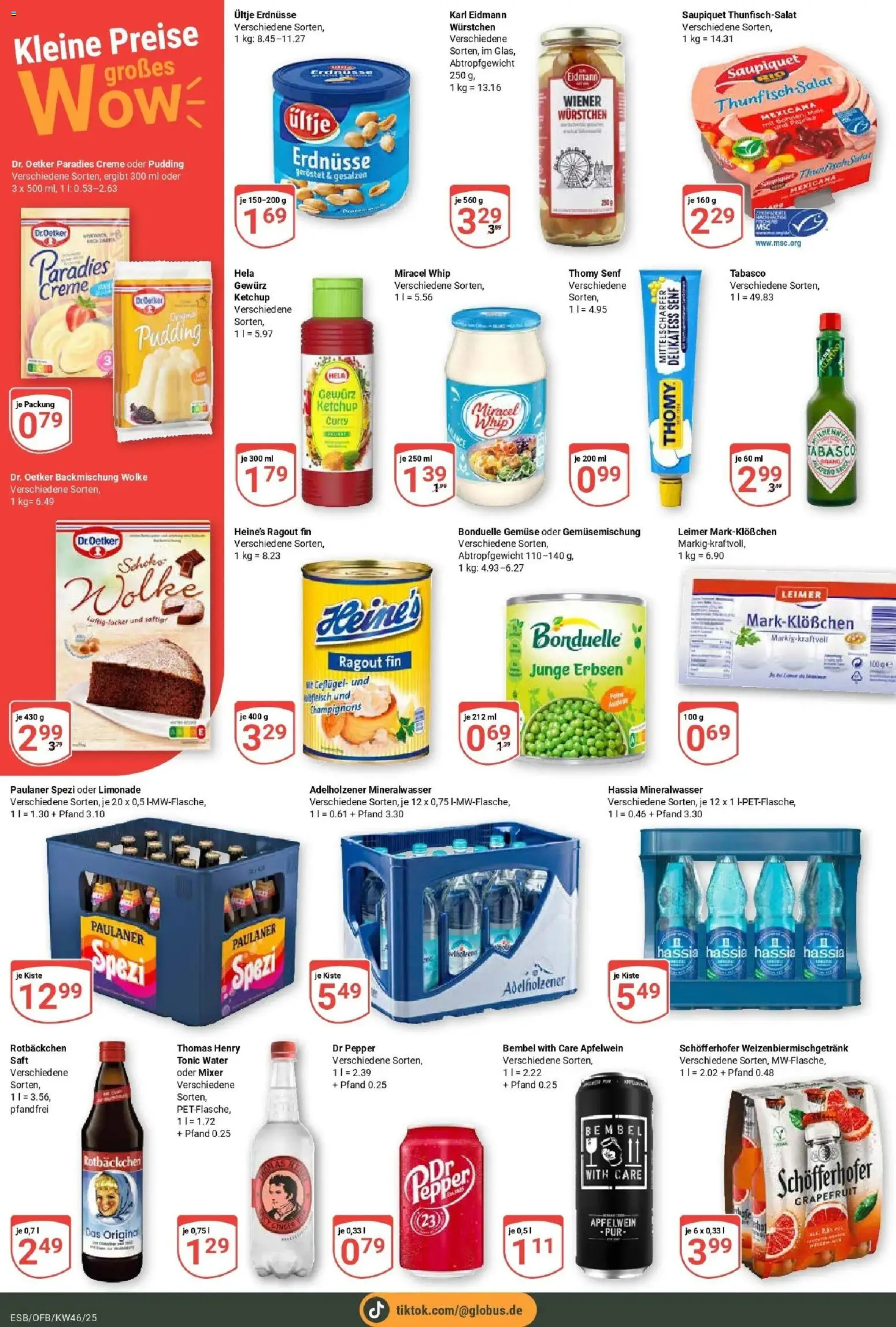 Globus prospekt Eschborn	 – gültig ab 10.11.2025 | Seite: 4 | Produkte: Mixer, Thunfisch, Adelholzener, Ketchup