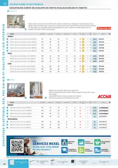 Rexel - Prévisualisation de Rexel - Brochure Chauffage Électrique, ECS, PAC AIR-AIR Et Qualite De L´Air Interieur valide à partir de 18.11.2025 | Page: 12 | Produits: Poids, Plinthe, Radiateur