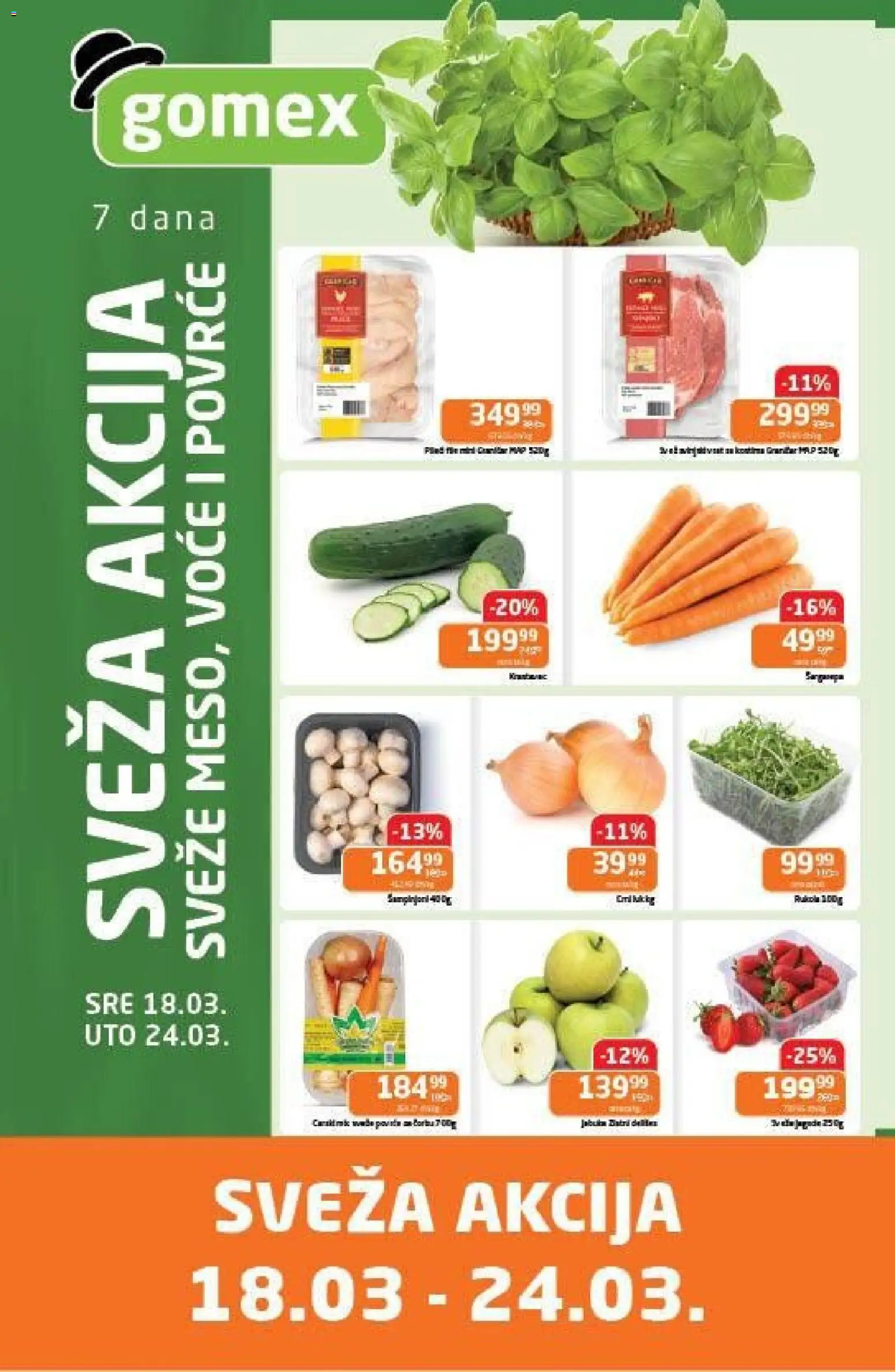 Gomex katalog - važi od 18.03.2026 | Strana: 1