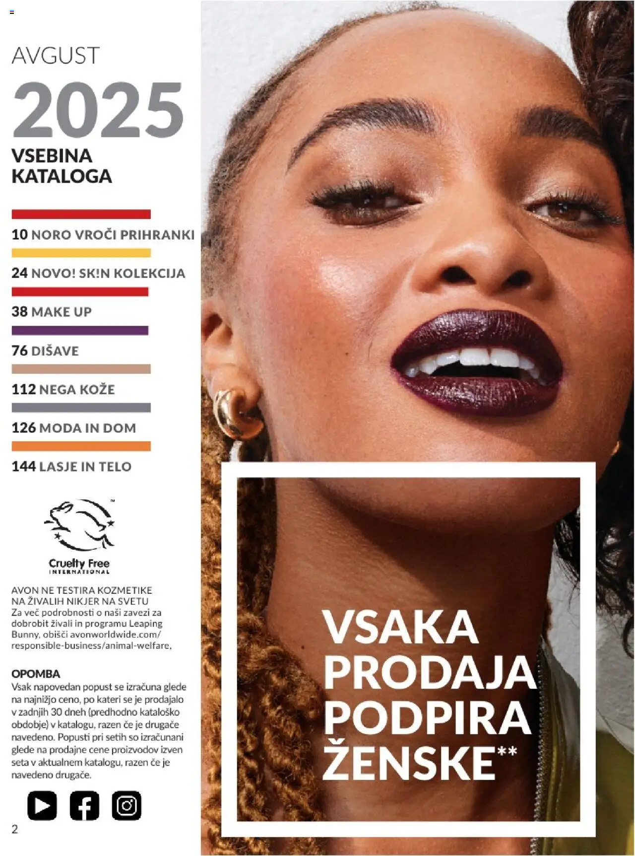 Avon katalog │ velja od 31.07.2025 | Stran: 2