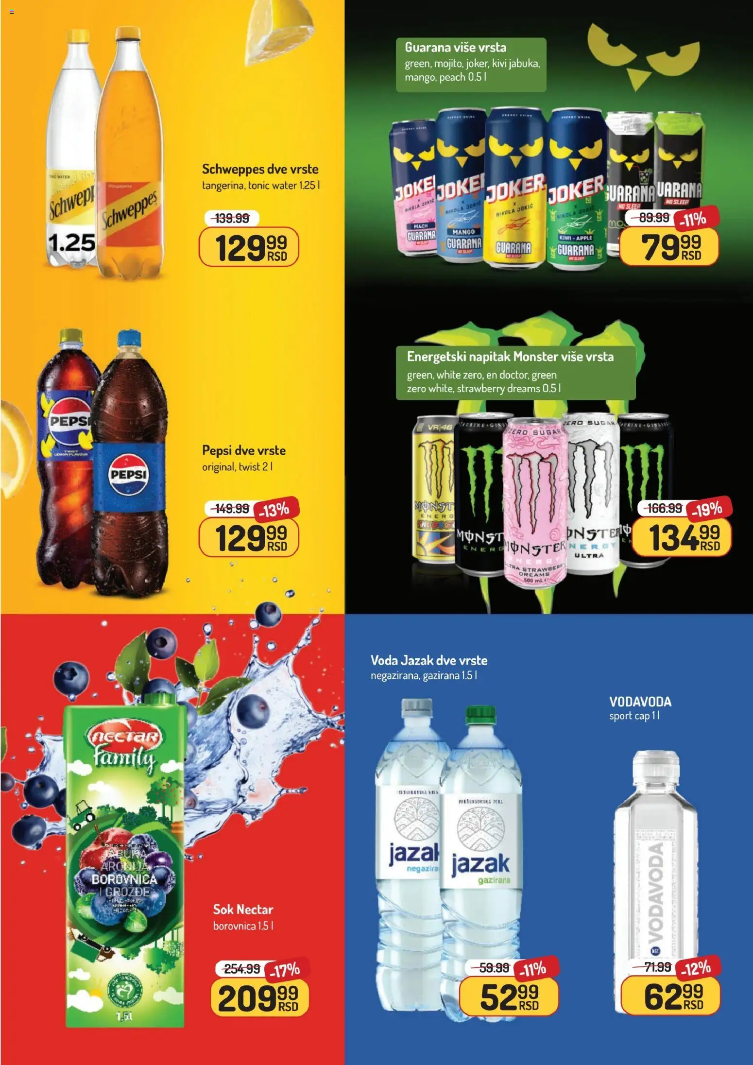 Aman katalog - važi od 27.10.2025 | Strana: 26 | Proizvode: Mango, Borovnica, Sok, Pepsi