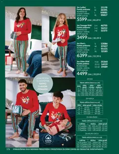 Joy Ladies' Family pidžama, Kombinacija crvene i zelene. 100% pamuk. - pregled AVON kataloga - važi od 01.12.2025 | Strana: 180 | Proizvode: Pidžama