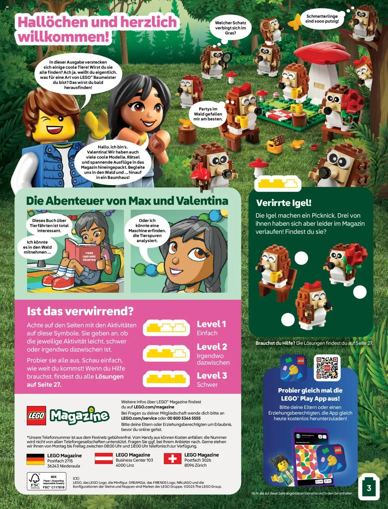 Lego The Magazine April-Juni 8+ gültig ab 02.04.2025 | Seite: 3 | Produkte: Uhr