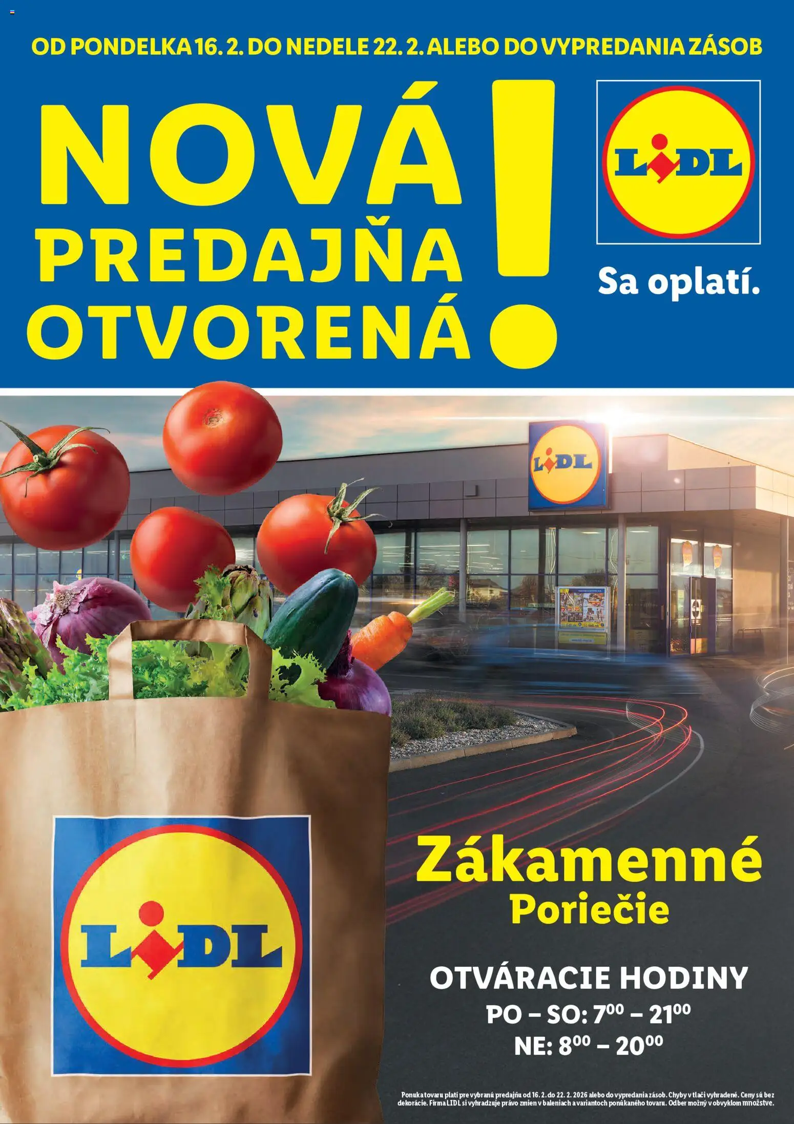 Nové Lidl akcie – leták je platný od 16.02.2026 | Strana: 1