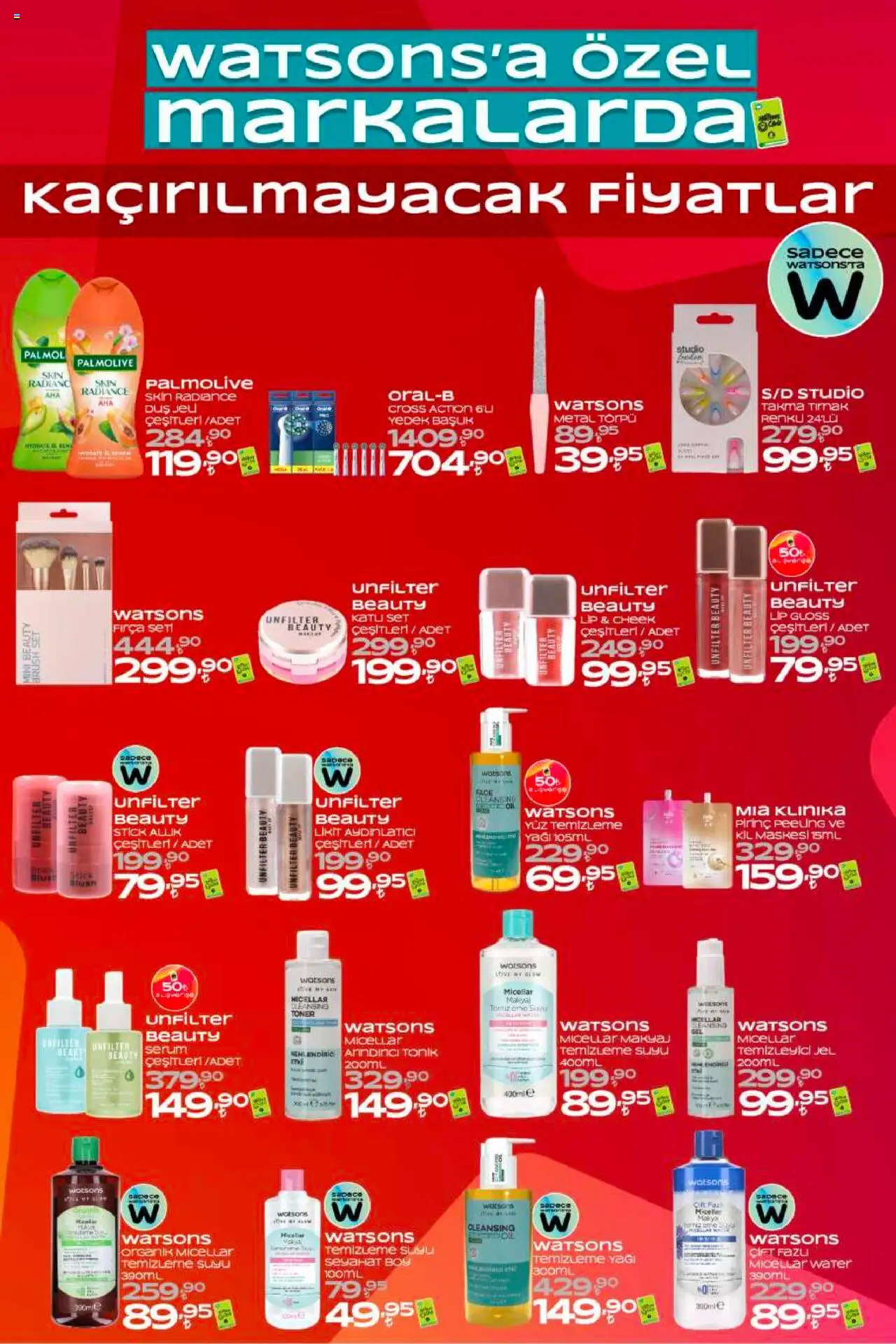 Watsons Katalog - 01.08.2025 tarihinden itibaren geçerlidir | Sayfa: 5 | Ürünler: Fırça, Allık, Törpü, Toner