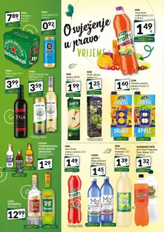 Bakmaz - Katalog - Pregled kataloga iz trgovine Bakmaz, vrijedi od 06.11.2025 | Stranica: 6 | Proizvodi: Travarica, Vino, Pivo, Heineken