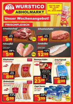 Wurstico Abholmarkt Flugblatt ab 23.04.2026 gültig