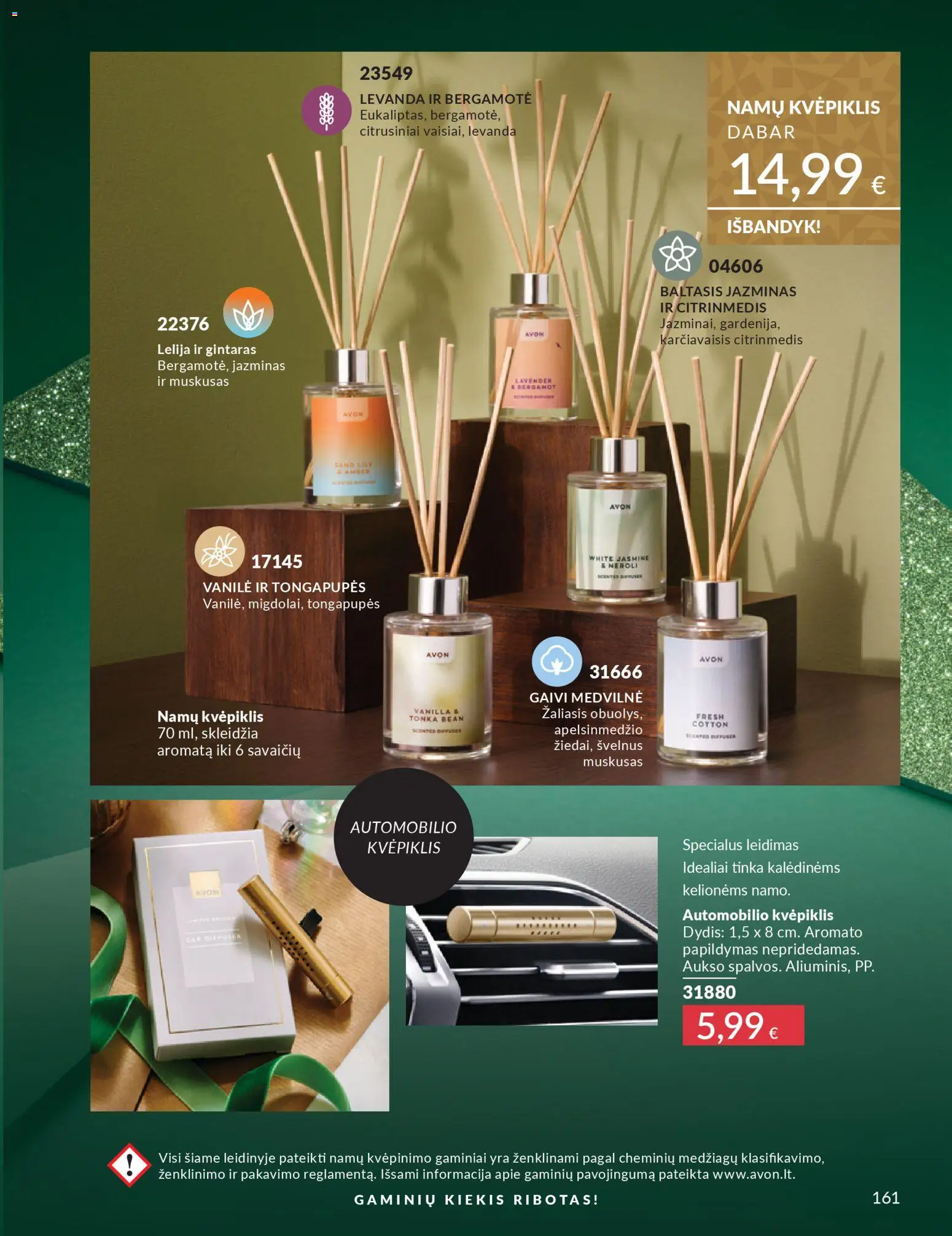 AVON akcijos nuo 01.11.2025 | Puslapis: 161