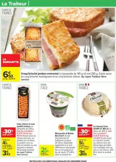  | Page: 20 | Produits: Emmental, Lait, Jambon, Tomates