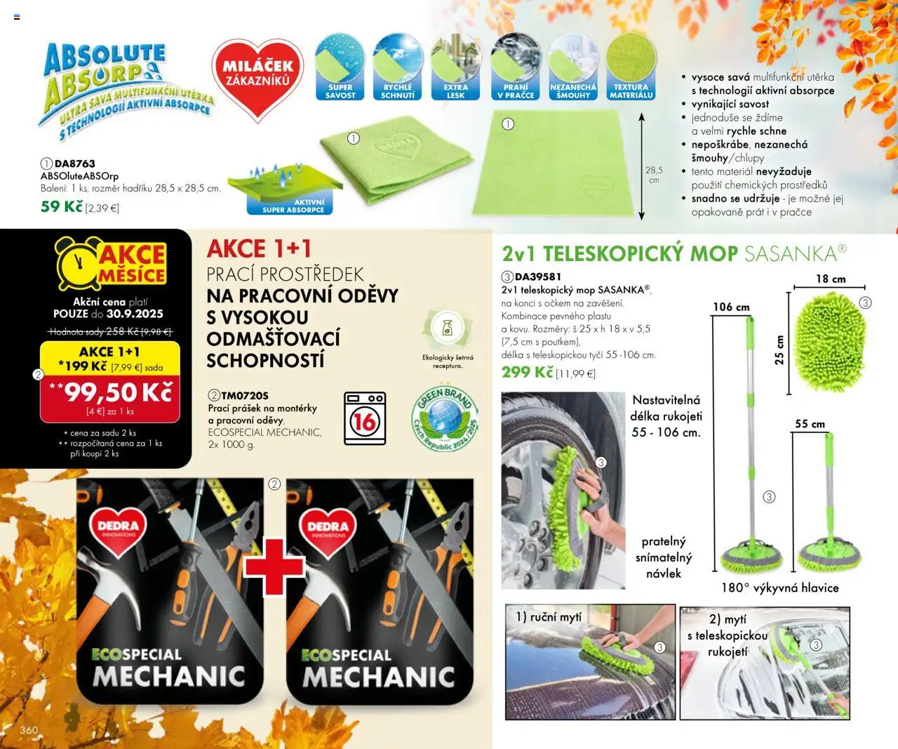Dedra Katalog september 2025 │ platný od 01.09.2025 | Strana: 51 | Produkty: Mop