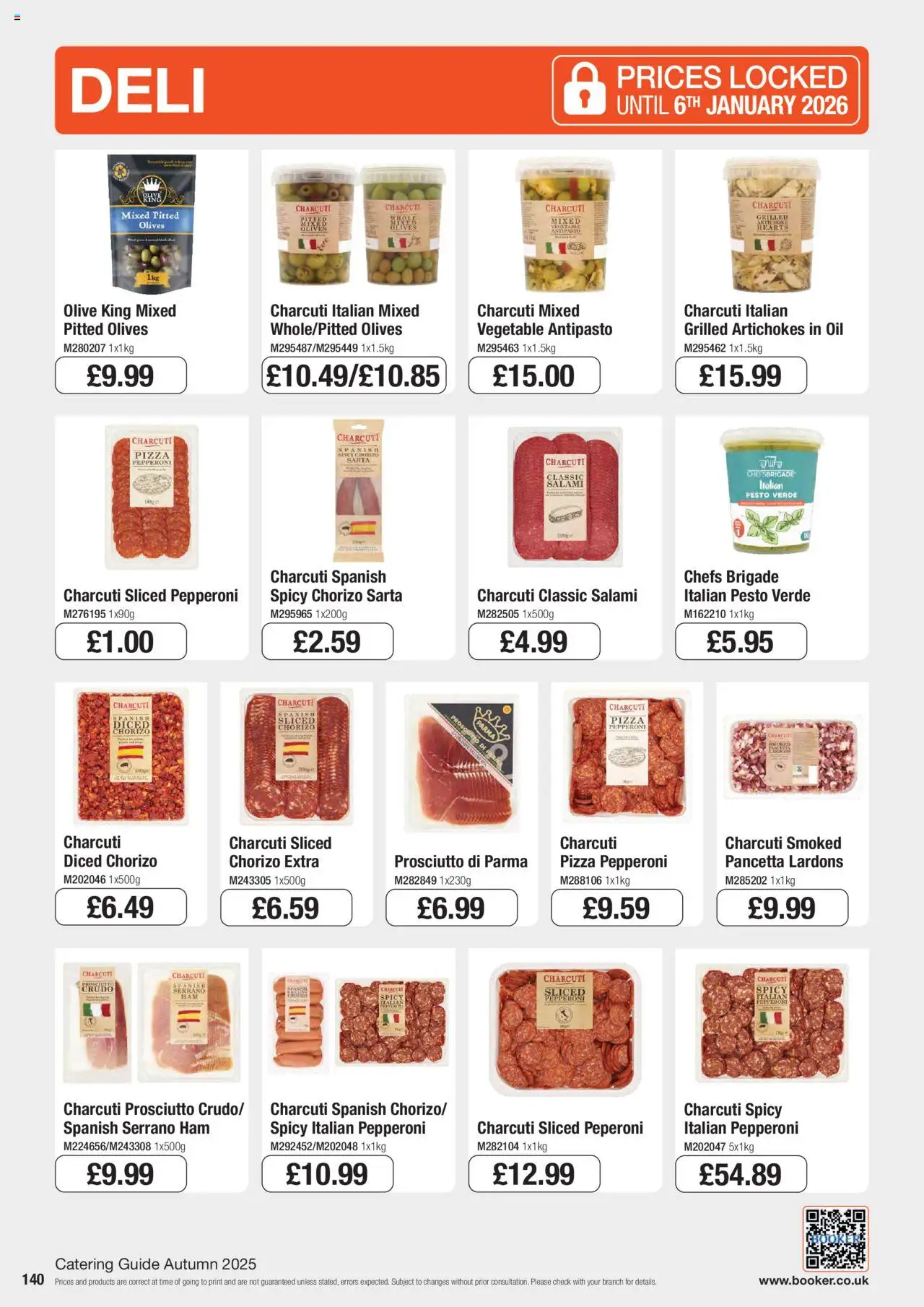 {H1} | Page: 140 | Products: Oil, Salami, Ham, Pizza