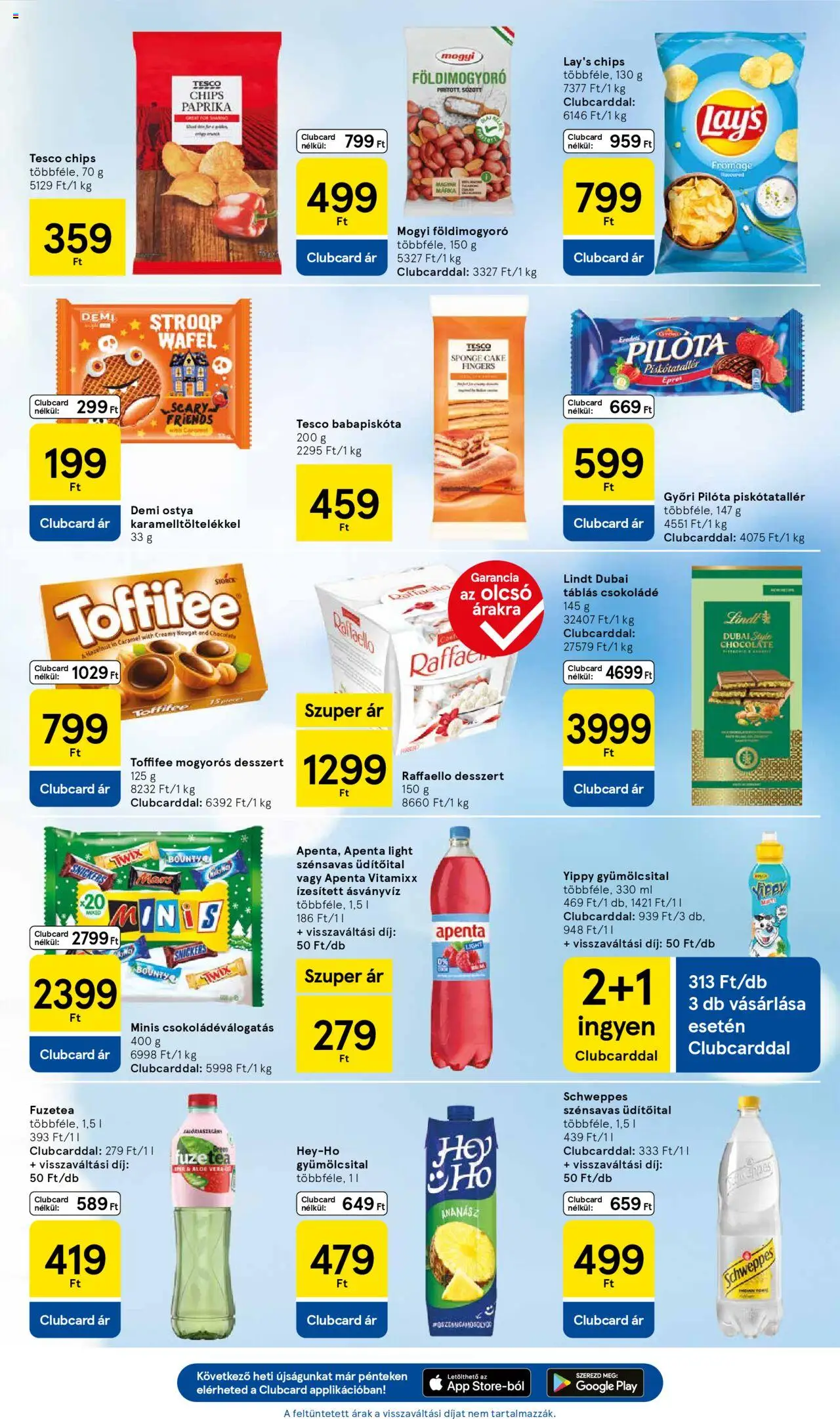 Tesco akciós ujság - amely érvényes a következő dátumtól: 16.10.2025 | Oldal: 7 | Termékek: Gyümölcsital, Raffaello, Aloe vera, Toffifee