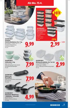 Lidl aktionen ab 09.04.2026 gültig | Seite: 31 | Produkte: Kühlschrank