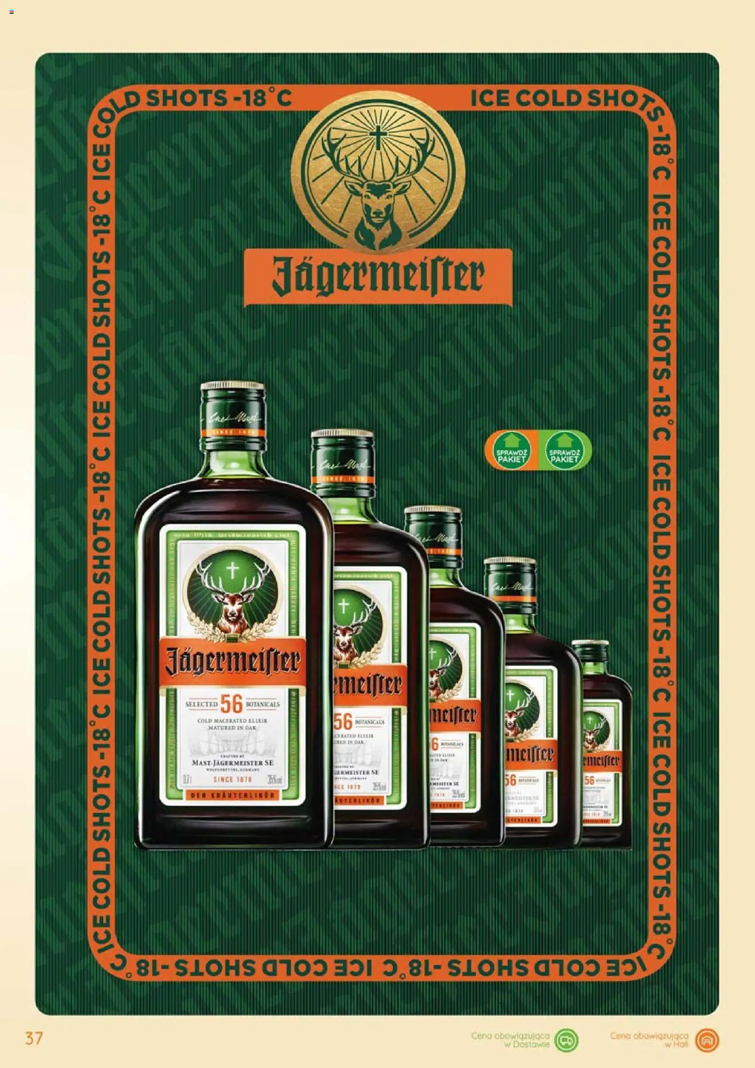 Eurocash Gazetka - Katalog Alkoholowy od 01.02.2026 | Strona: 37 | Produkty: Jagermeister