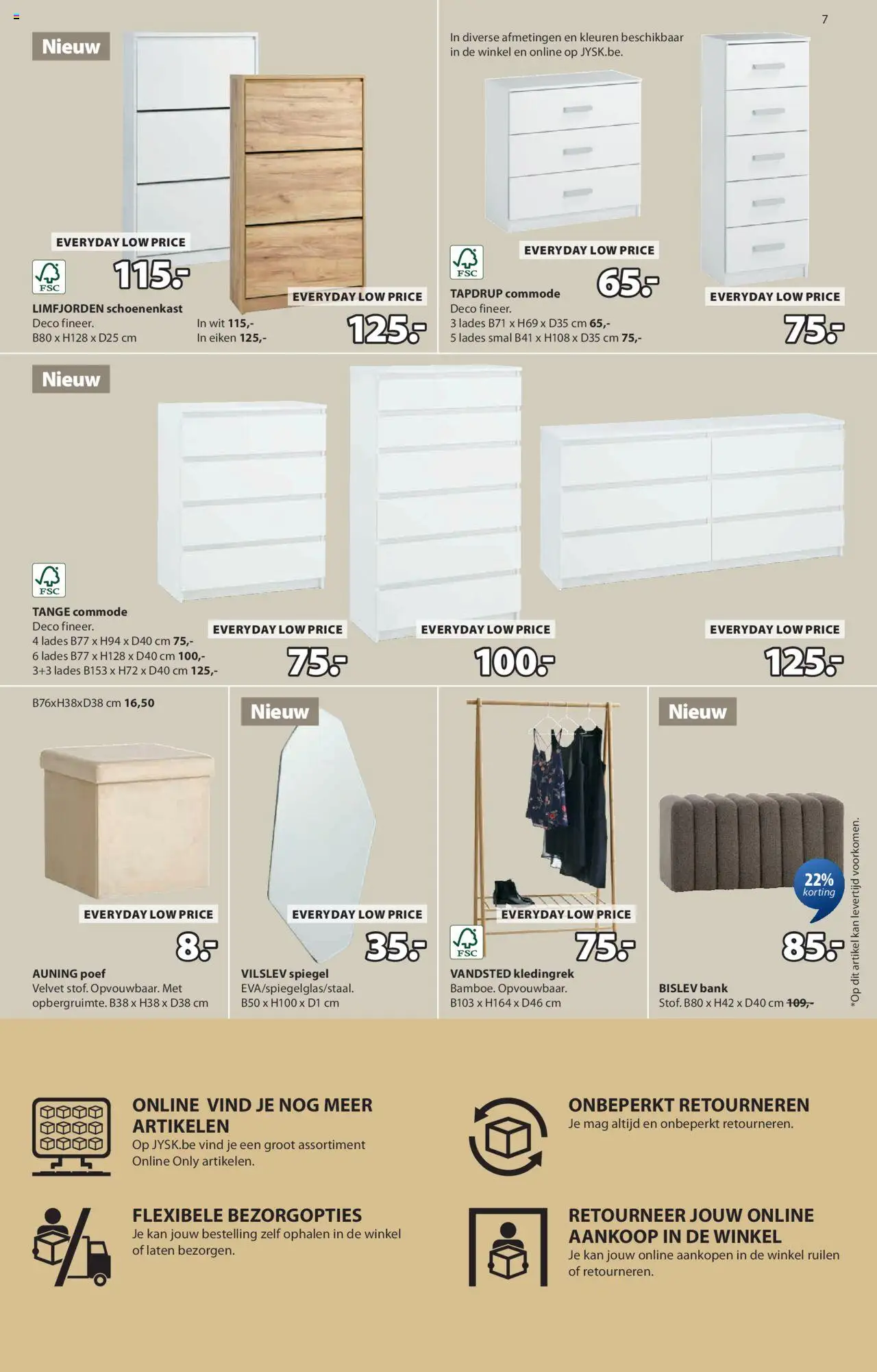  | Pagina: 8 | Producten: Bank, Spiegel, Kan