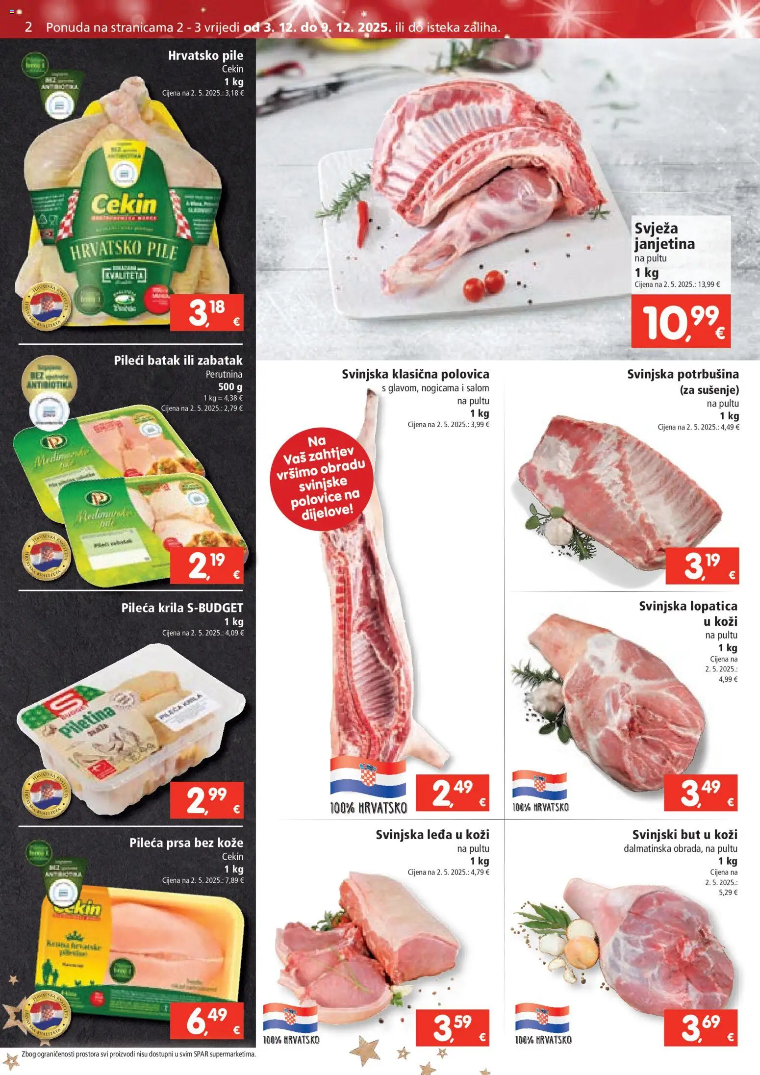 Spar katalog | vrijedi od 03.12.2025 | Stranica: 2