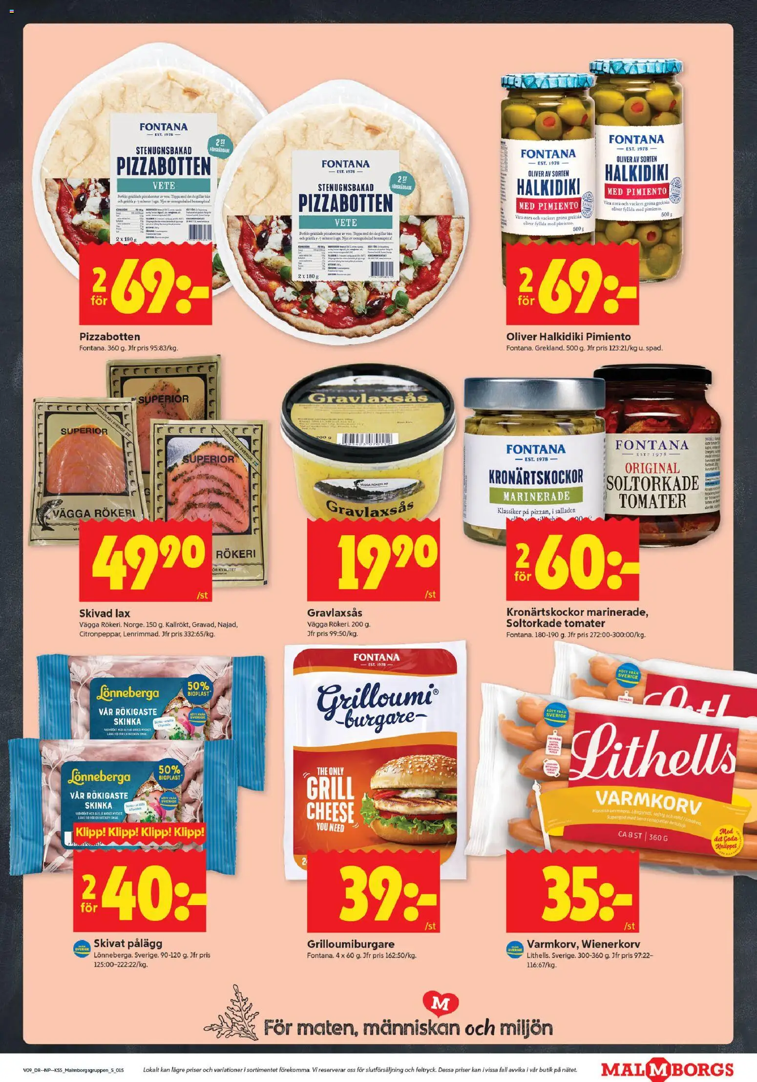 ICA Kvantum reklamblad aktuell från 23.02.2026 | Sida: 15 | Produkter: Grill, Skinka, Tomater, Wienerkorv