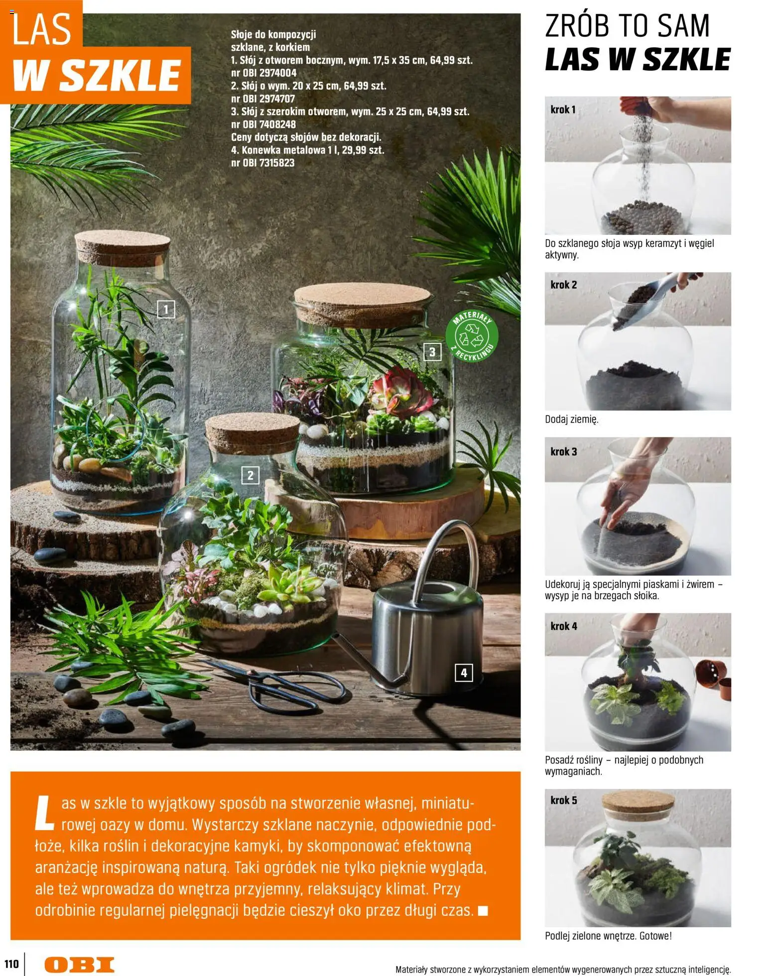 OBI gazetka - Ogród od 11.03.2026 | Strona: 110 | Produkty: Rosliny