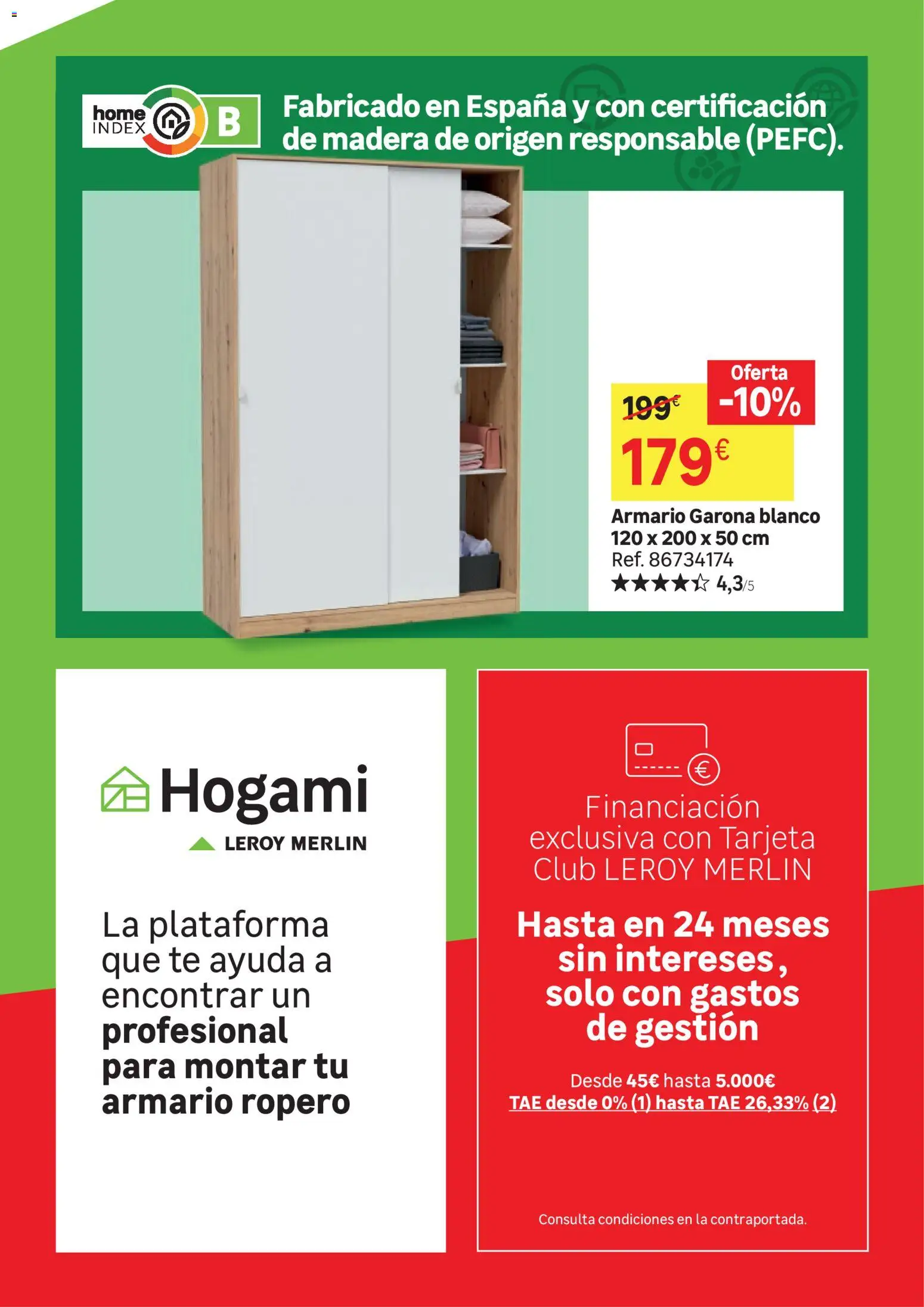 Leroy Merlin catálogo │ válido desde el 03.02.2026 | Página: 48 | Productos: Casque moto, Té, Armario