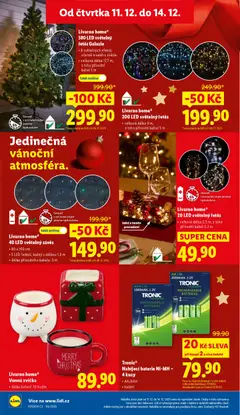 Náhled letáku Livarno home® Vonná svíčka, délka hoření: 10 hodin od 11.12.2025 | Strana: 40 | Produkty: Závěs, Kabel, Časovač, LED