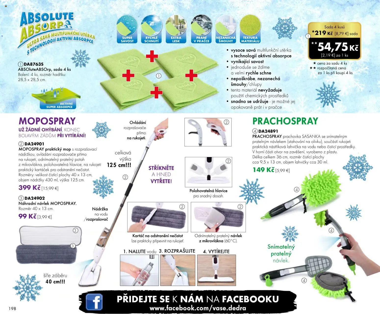 Nové Dedra akcie – leták je platný od 01.11.2025 | Strana: 98 | Produkty: Mop