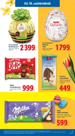 Ferrero Rocher / Raffaello Tojás, 100 g - amely érvényes a következő dátumtól: 19.02.2026 | Oldal: 7