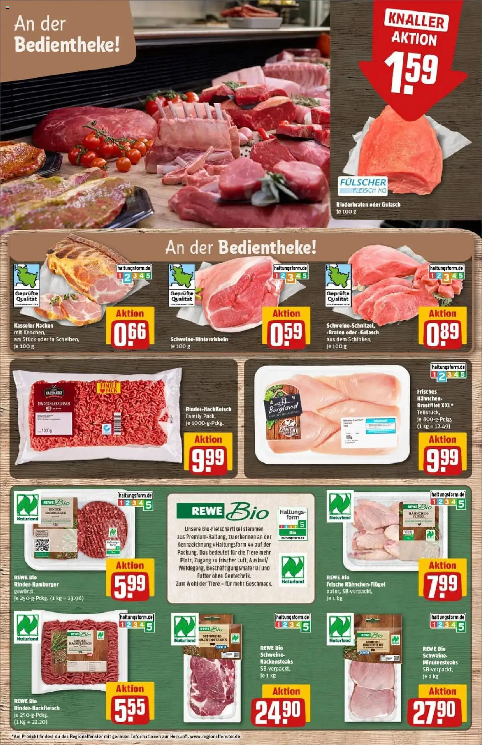 Rewe prospekt Hamburg	 – gültig ab 26.01.2026 | Seite: 11 | Produkte: Rinderbraten, Gulasch, Schinken, Fleisch
