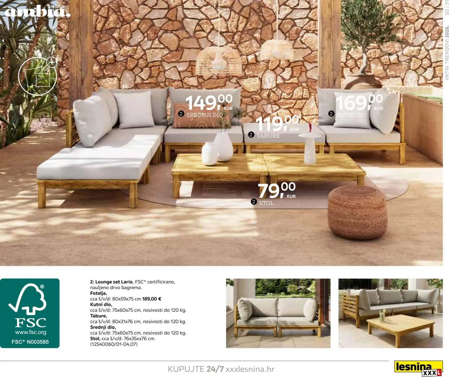 Lesnina katalog | vrijedi od 06.02.2026 | Stranica: 51 | Proizvodi: Stol, Tabure