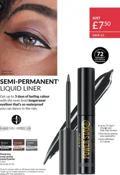 Preview of AVON - Avon Digital Brochure valid from 01.10.2025 | Page: 36 | Products: Eyeliner, Chocolate
