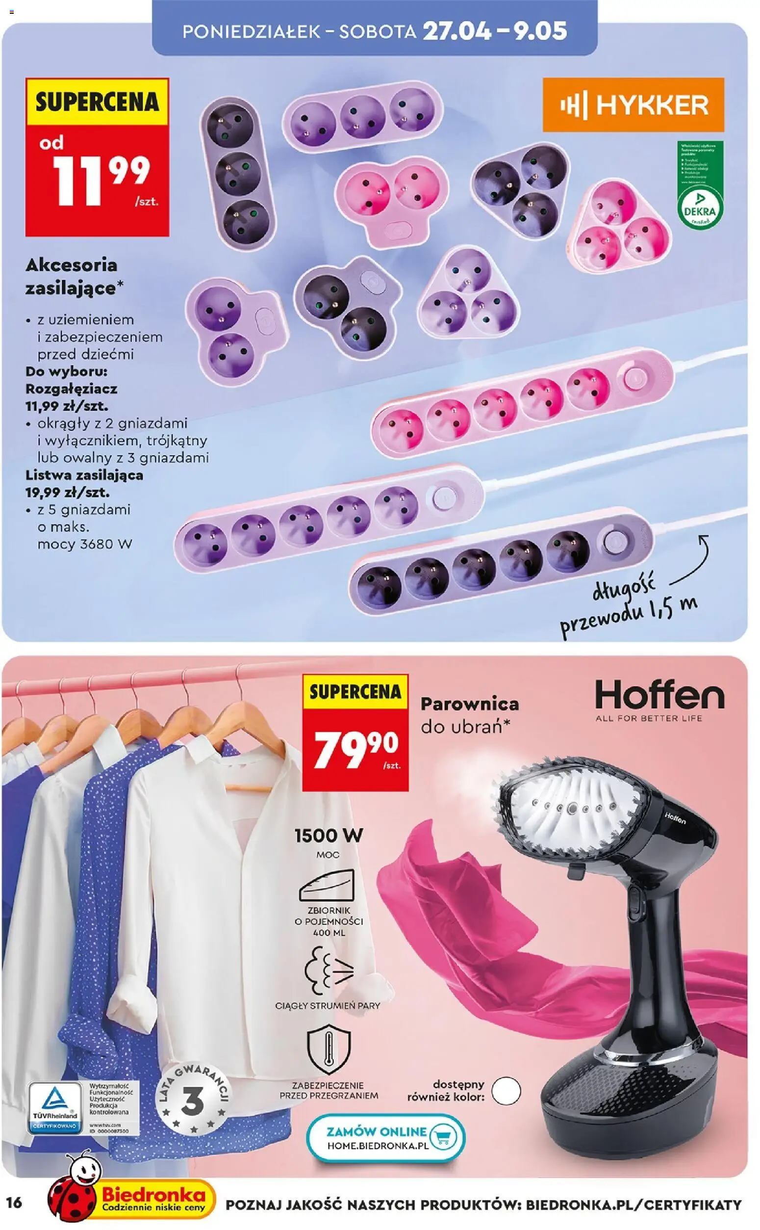 Biedronka Polsko leták - Hity i inspiracje od 25.04.2026 | Strana: 16