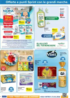Anteprima del volantino Carrefour Iper - Punti Sprint Payback catalogo valido a partire dal 23.10.2025 | Pagina: 8 | Prodotti: Latte, Limone, Gallette, Aloe vera