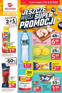 Pogląd oferty "Selgros cash&carry Gazetka - Jeszcze więcej super promocji" - ważna od 02.10.2025