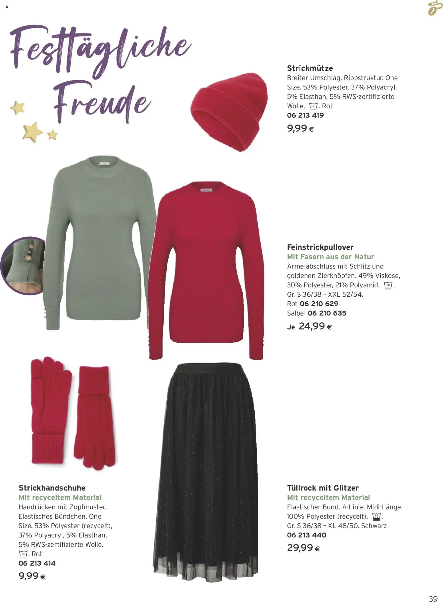 Tchibo Eduscho Tchibo Katalog: Advent 2025 gültig ab 13.11.2025 | Seite: 39