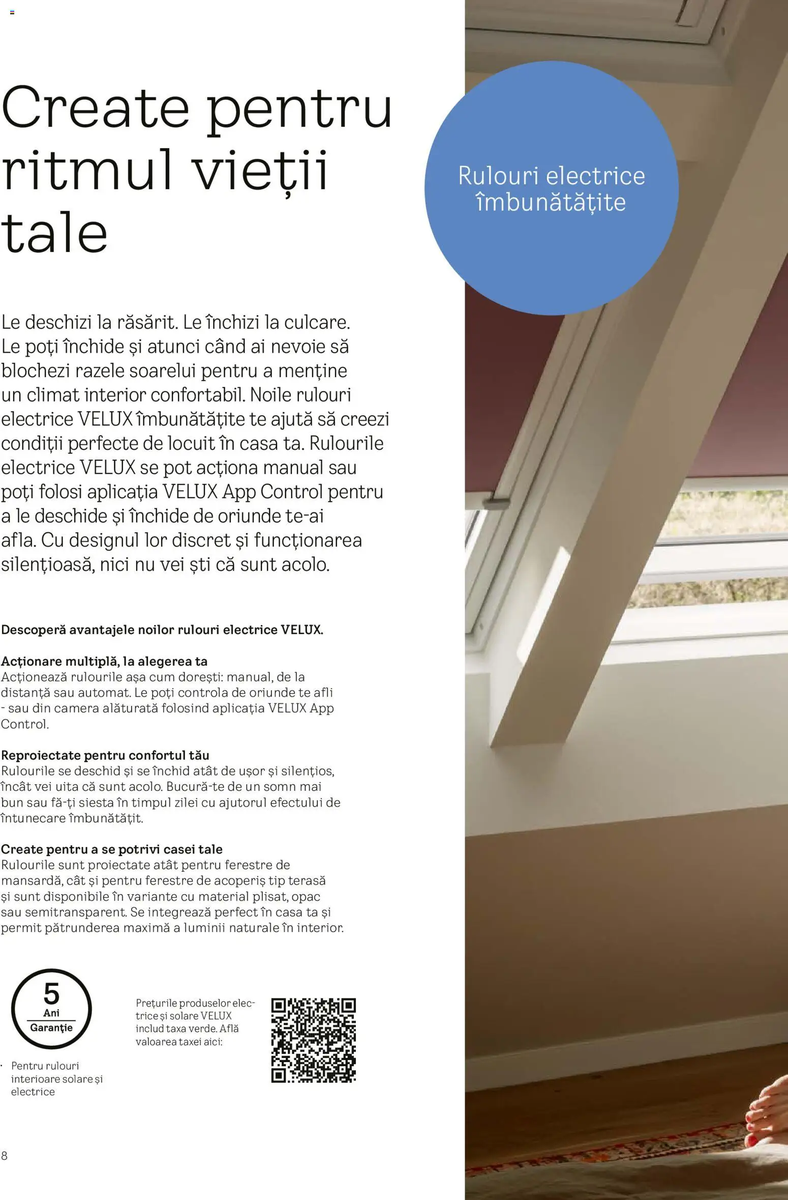 Noul catalog Velux – valabil de la 03.02.2026 | Pagină: 8 | Produse: Cameră