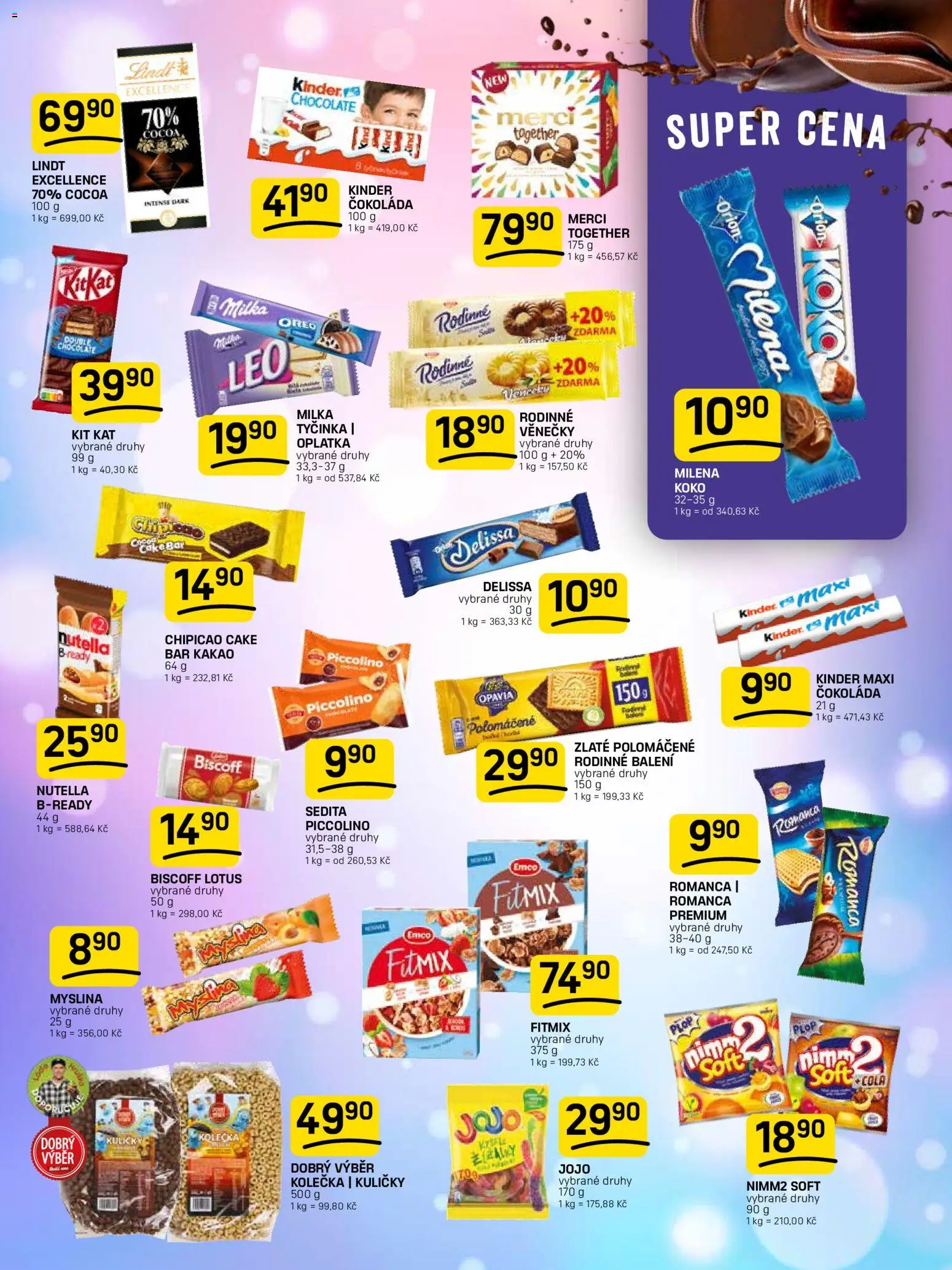 Flop leták od 15.04.2026 | Strana: 9 | Produkty: Čokoláda, Kuličky, Kinder, Lotus