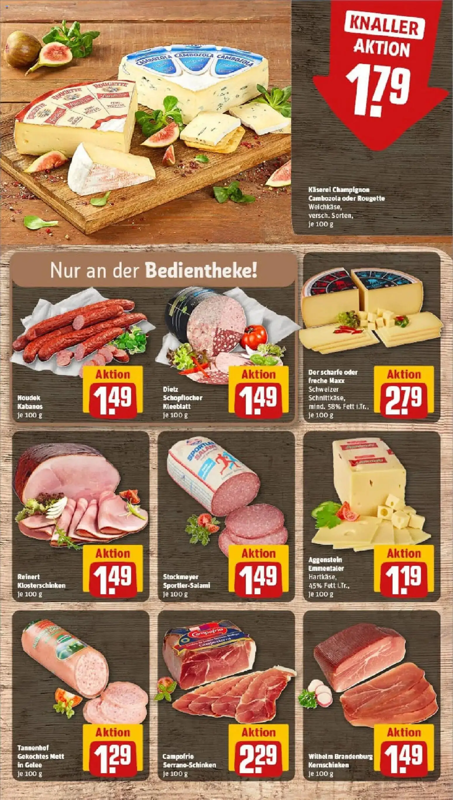 Rewe prospekt Wehr	 – gültig ab 19.01.2026 | Seite: 11 | Produkte: Salami