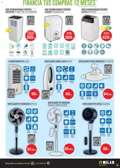 Milar folleto │ válido desde el 01.07.2025 | Página: 15 | Productos: Aire acondicionado, Ventilador
