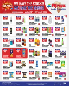 Africa Cash & Carry specials catalogue – valid from 16.04.2026 | Page: 16